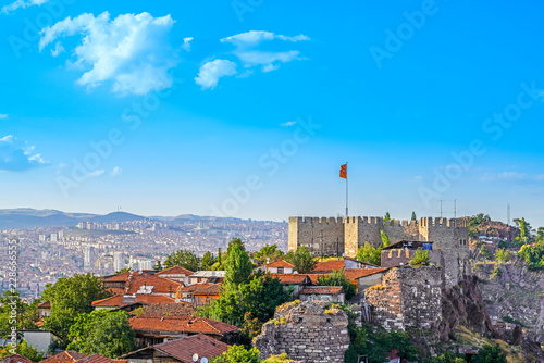 Citadel of Ankara - Ankara, Turkey. photo