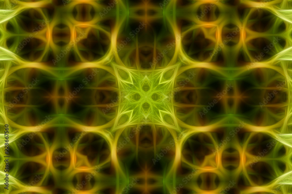Fantastic yellow abstract pattern in fractal technic
Fantastic yellow abstract pattern in fractal technic