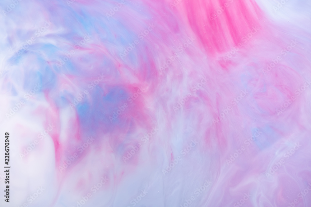 Fototapeta premium Creative background with abstract oil painted waves