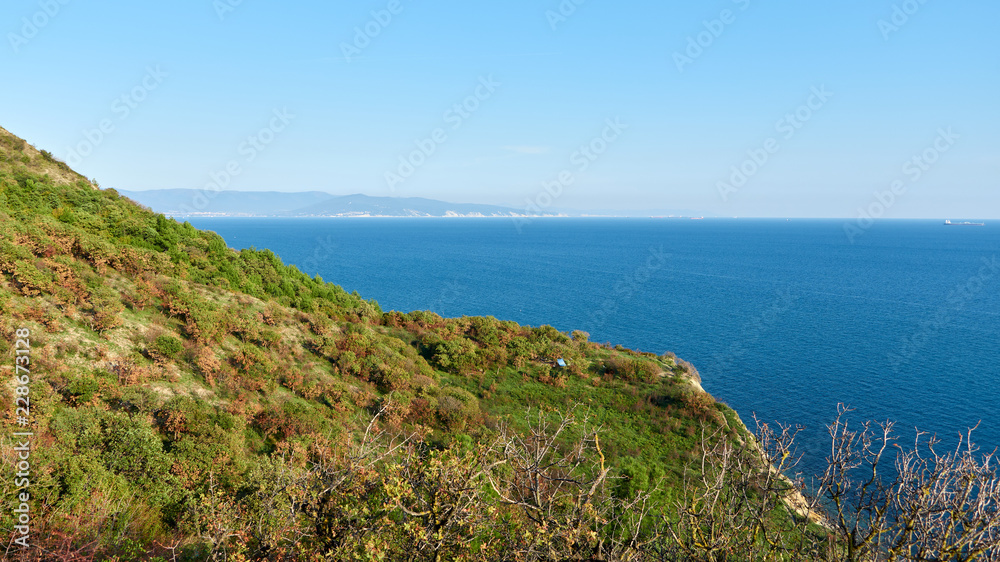 view of the Black Sea coast
