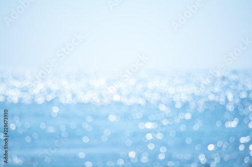 Canvas Print summer blurred background