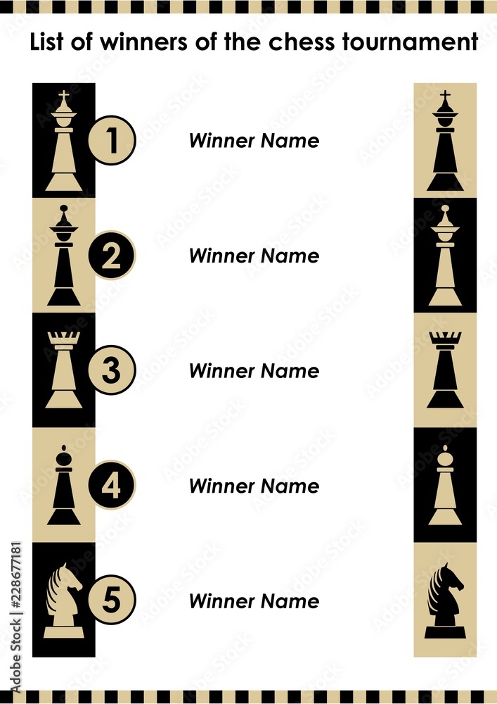 Chess Pieces List