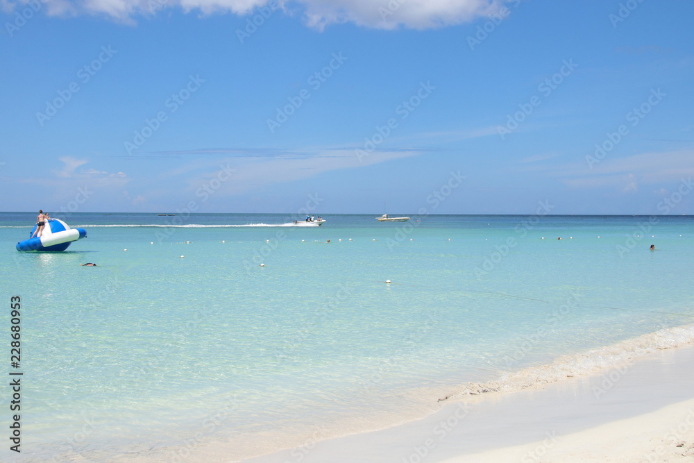 Negril Beach, Jamaika, 7 miles Beach, Sandstrand Negril Beach, Jamaika, 7 miles Beach, Sandstrand