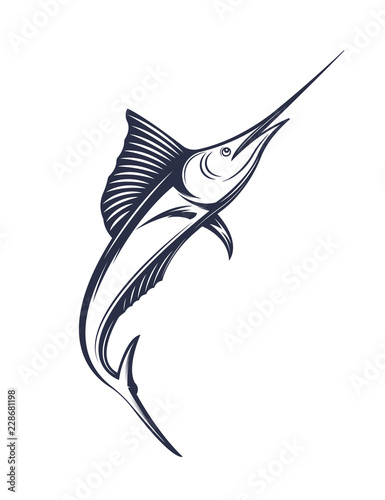 Vector Illustration of the Swordfish.