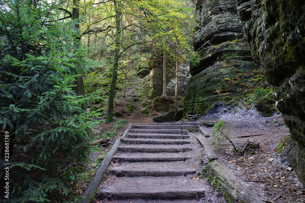 Nationalpark Sächsische Schweiz - Schwedenlöcher Nationalpark Sächsische Schweiz - Schwedenlöcher