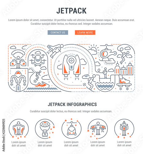 Linear Banner of Jetpack.