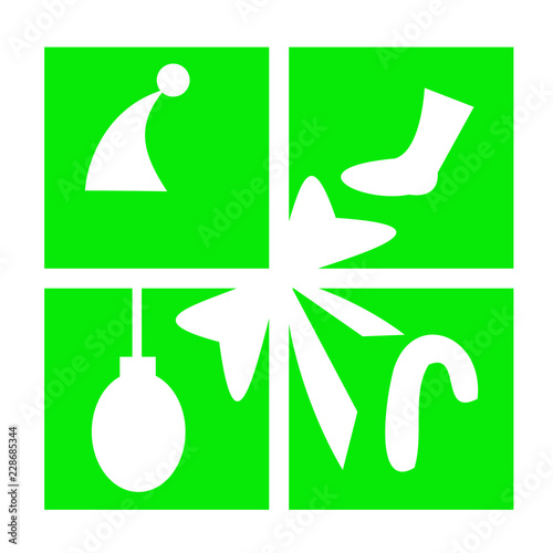 illustration icon symbol green