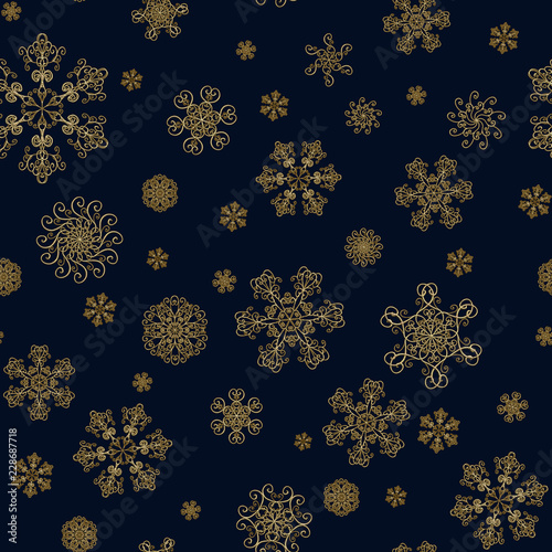 Winter christmas hand drawn...
