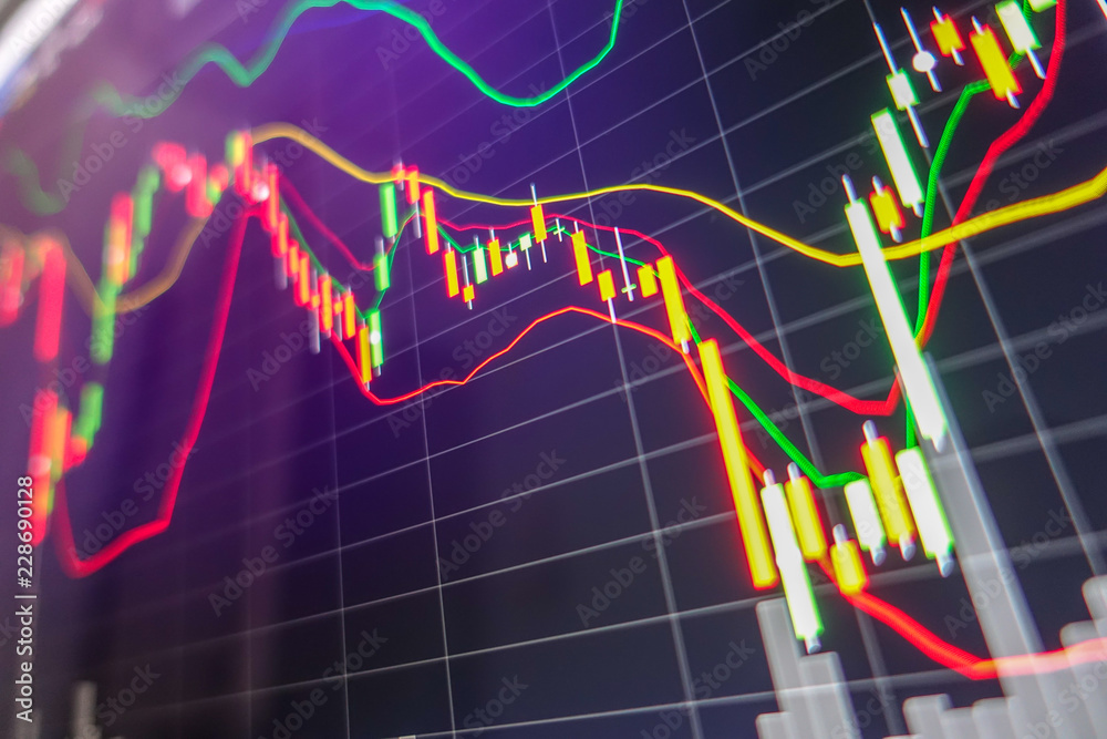 Stock exchange market graph. Finance, exconomic, business concept. Stock exchange market graph. Finance, exconomic, business concept.