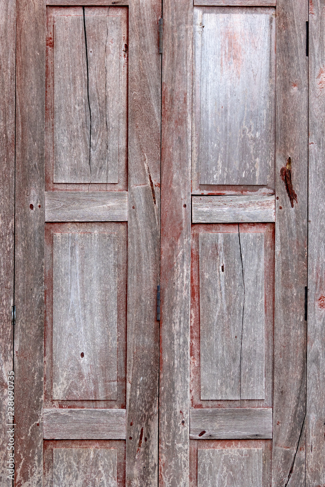 Woodeen door texture and background Woodeen door texture and background
