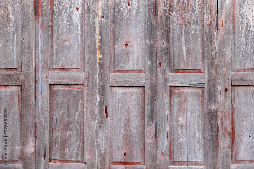 Woodeen door texture and background Woodeen door texture and background