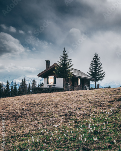 Cabin in Mountainrange