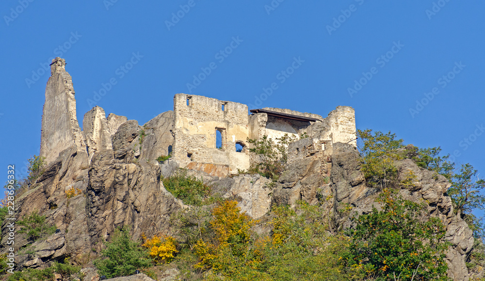Ruin of a castle at Duernstein