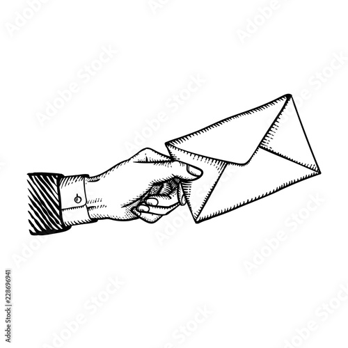 Bribe or blackmail concept