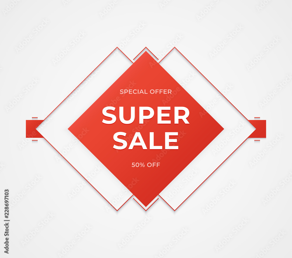 Obraz premium Black Friday sale banner.