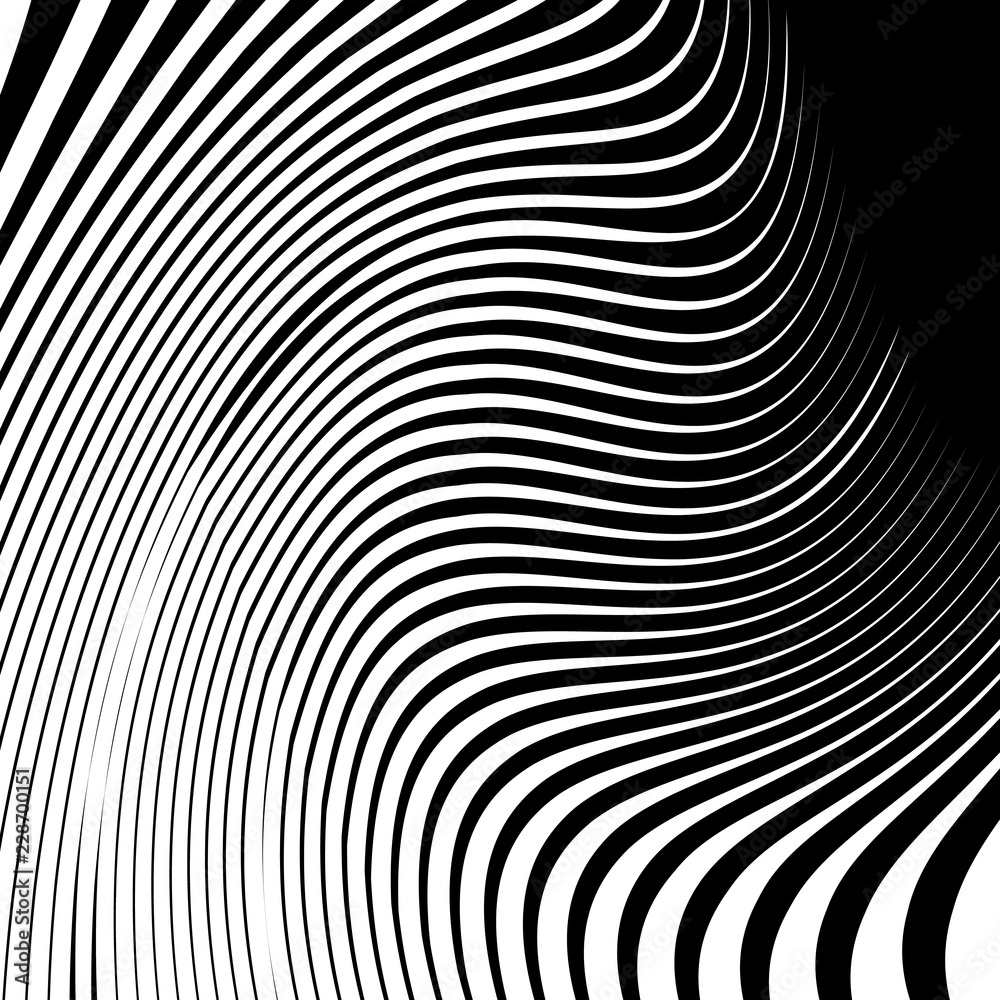 Abstract Vector Background of Waves Abstract Vector Background of Waves