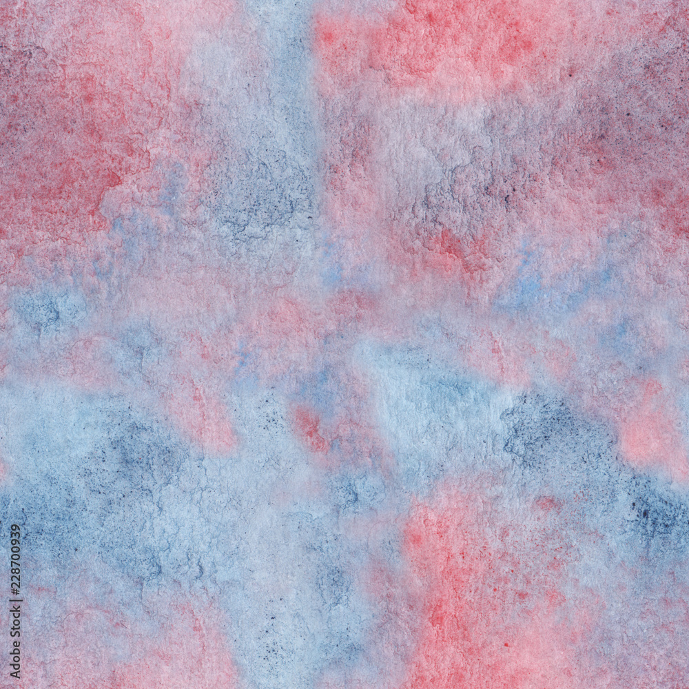 seamless hand painted watercolor texture and pattern artwork