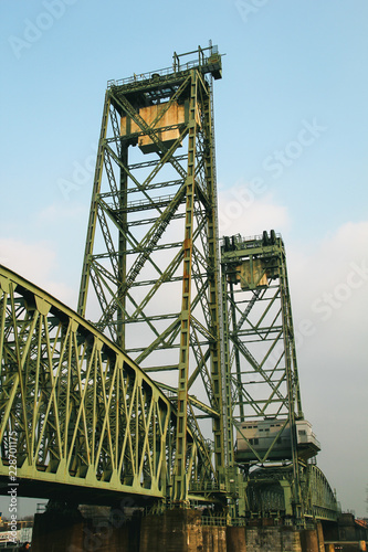 Fotografie Dutch National Heritage - Koningshavenbrug (De Hef) in Rotterdam