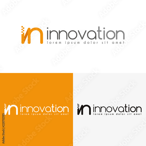 Logotipo empresa - start up, innovación.