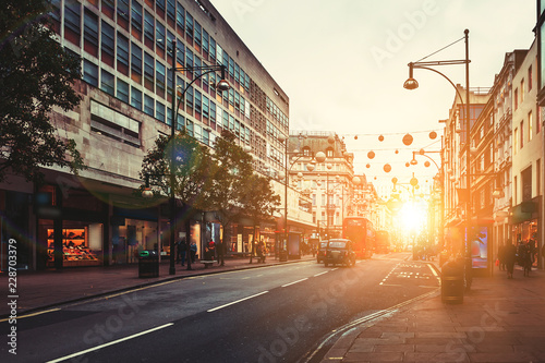 Oxford Street in London aga...