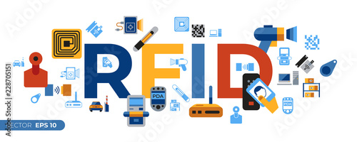 Digital vector rfid radio