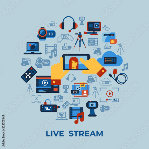 Digital vector video on demand technology