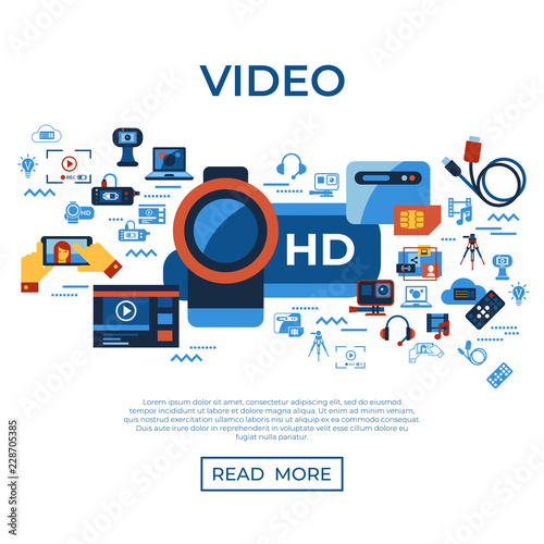Digital vector video on demand technology