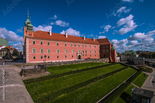 Obraz na płótnie Warszawa