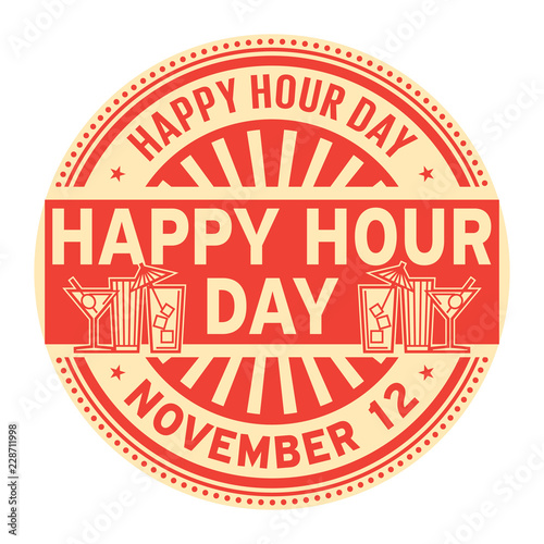 Happy Hour Day, November 12 photo