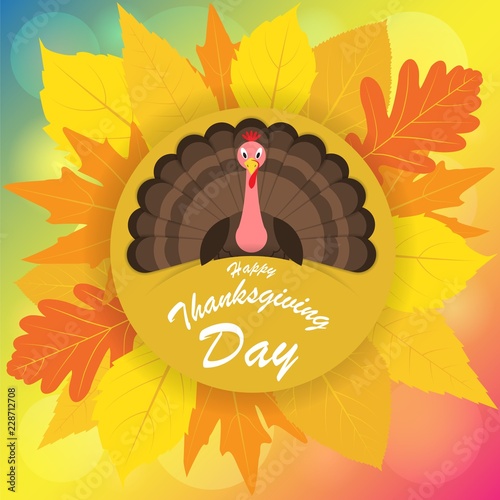 Happy thanksgiving day, autumn