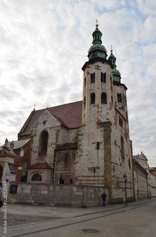 Kościół Św. andrzeja w Krakowie, wczesnym rankiem