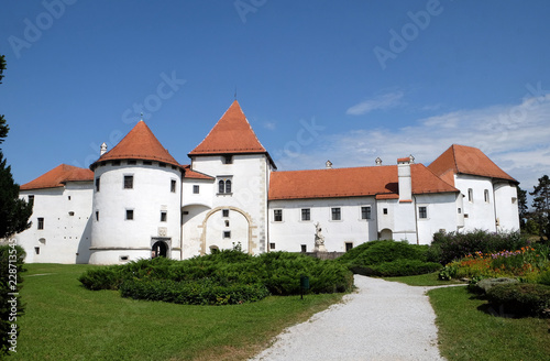 Varazdin castle in the Old Town, originally built in the 13th century in Varazdin, Croatia