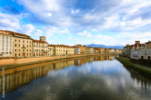 Pisa day view, Tuscany, Italy