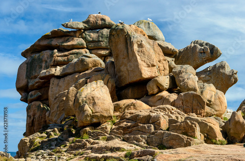 Pink Granite Coast, Brittany, France