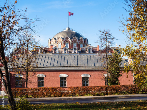 view from park of Petrovsky Traveling Palace photo