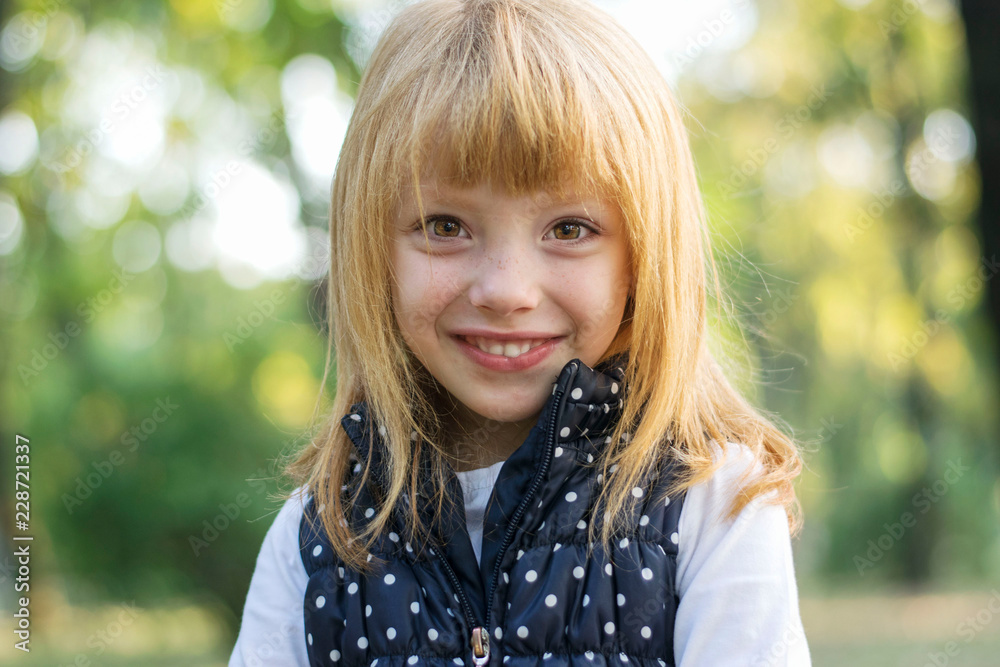 Smiling beautiful girl portrait Smiling beautiful girl portrait