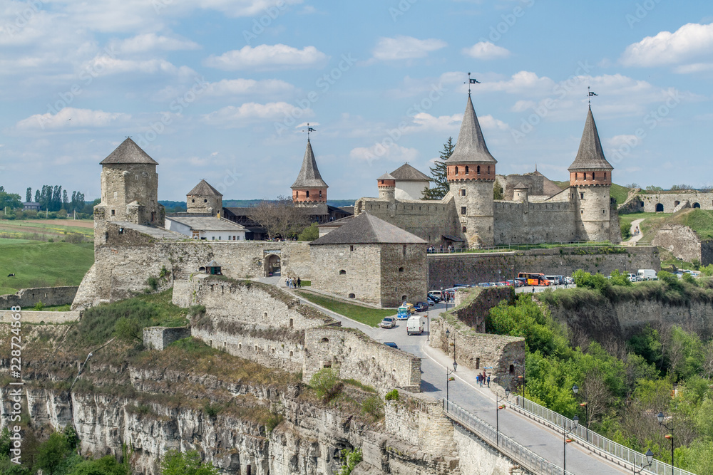 Old castle in kamianets-podilskyi