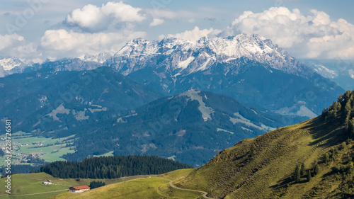 Beautiful alpine view at Harschbichl summit - Tyrol - Austria © Martin Erdniss