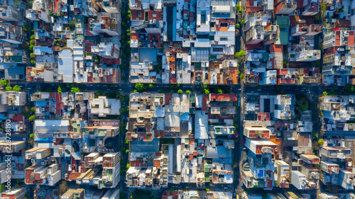 Aerial shot over Rosario City  photo