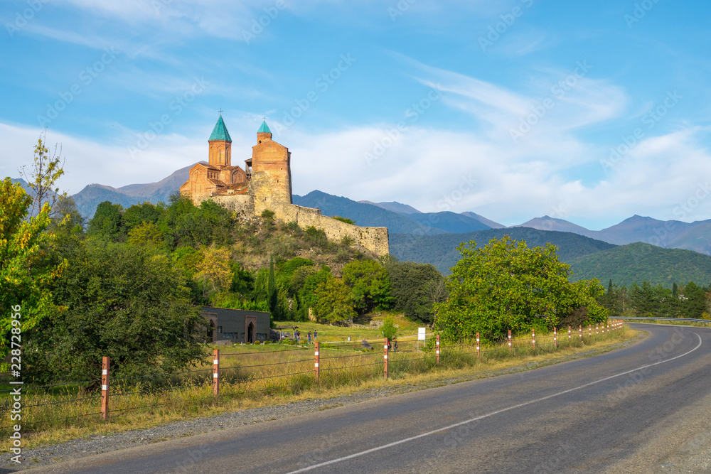 Gremi Monastery Complex and royal residence in Georgia, located in Kakheti region, near the Telavi town