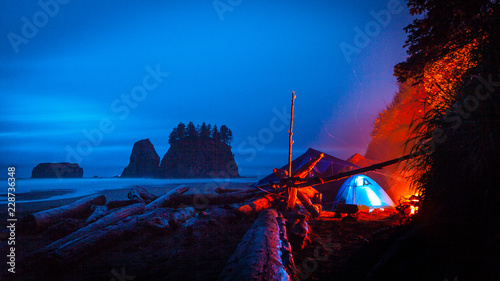 Olympic Beach Campsite