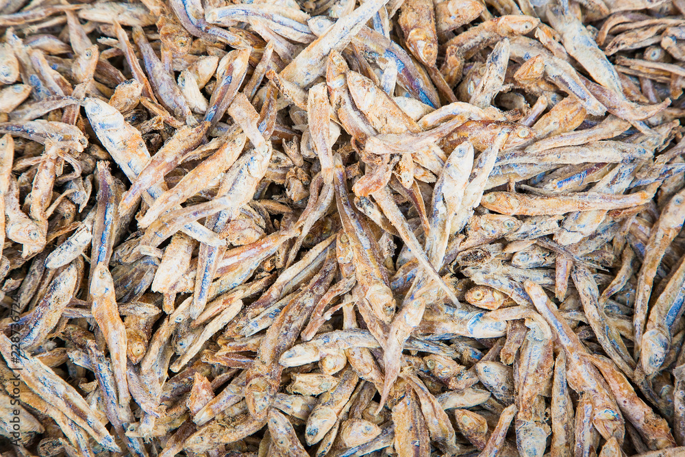 Stockfish at the street market in Colombo Stockfish at the street market in Colombo
