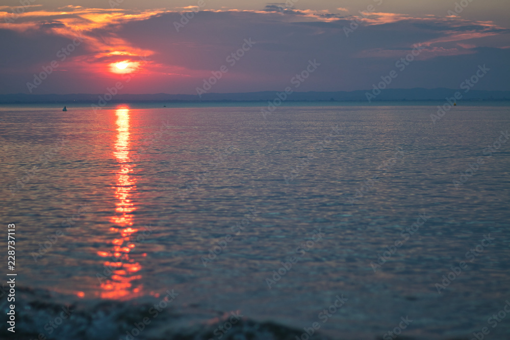 Sonnenuntergang am See