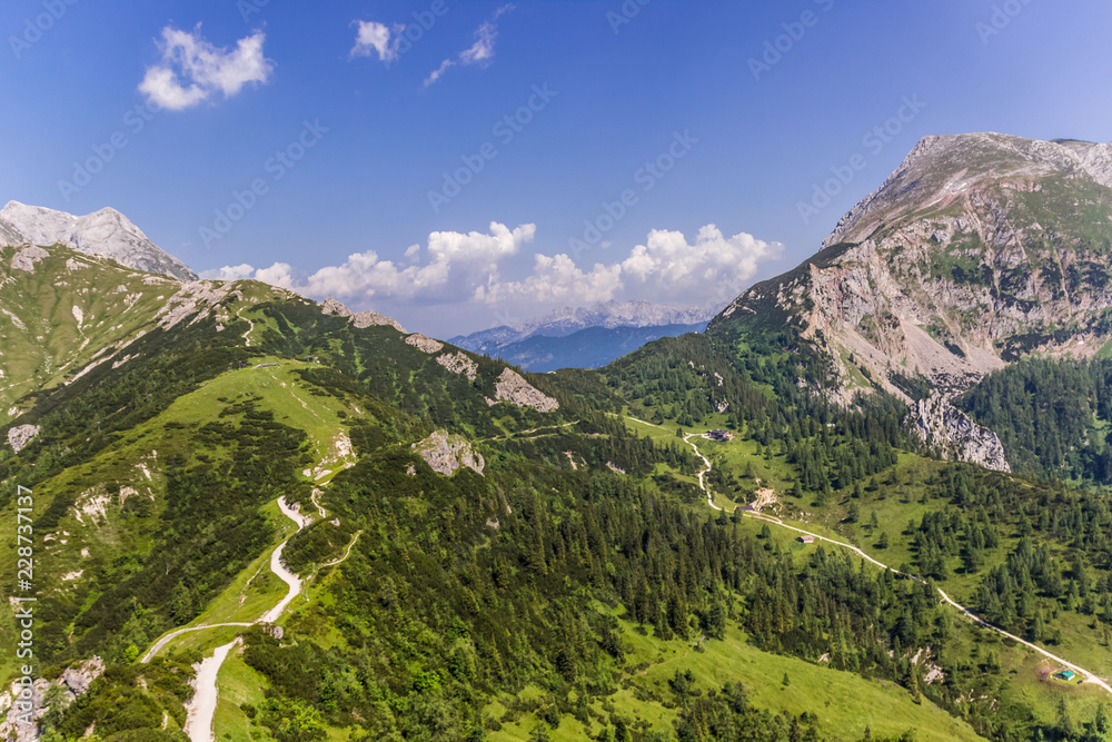 Obraz premium Beautiful alpine view at the Jenner - Berchtesgaden - Bavaria