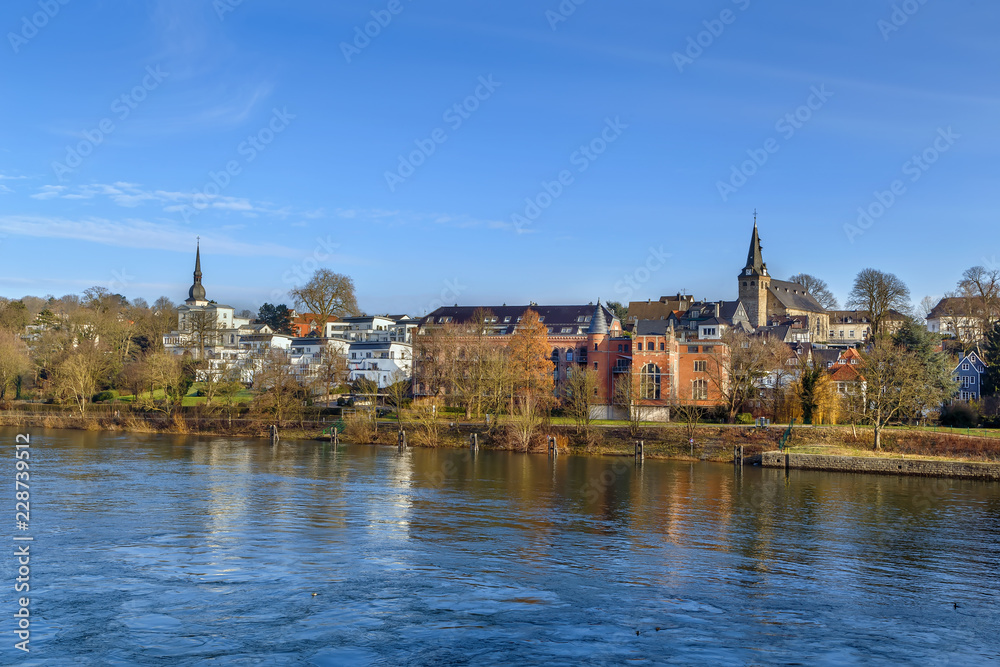 View of Kettwig, Germany