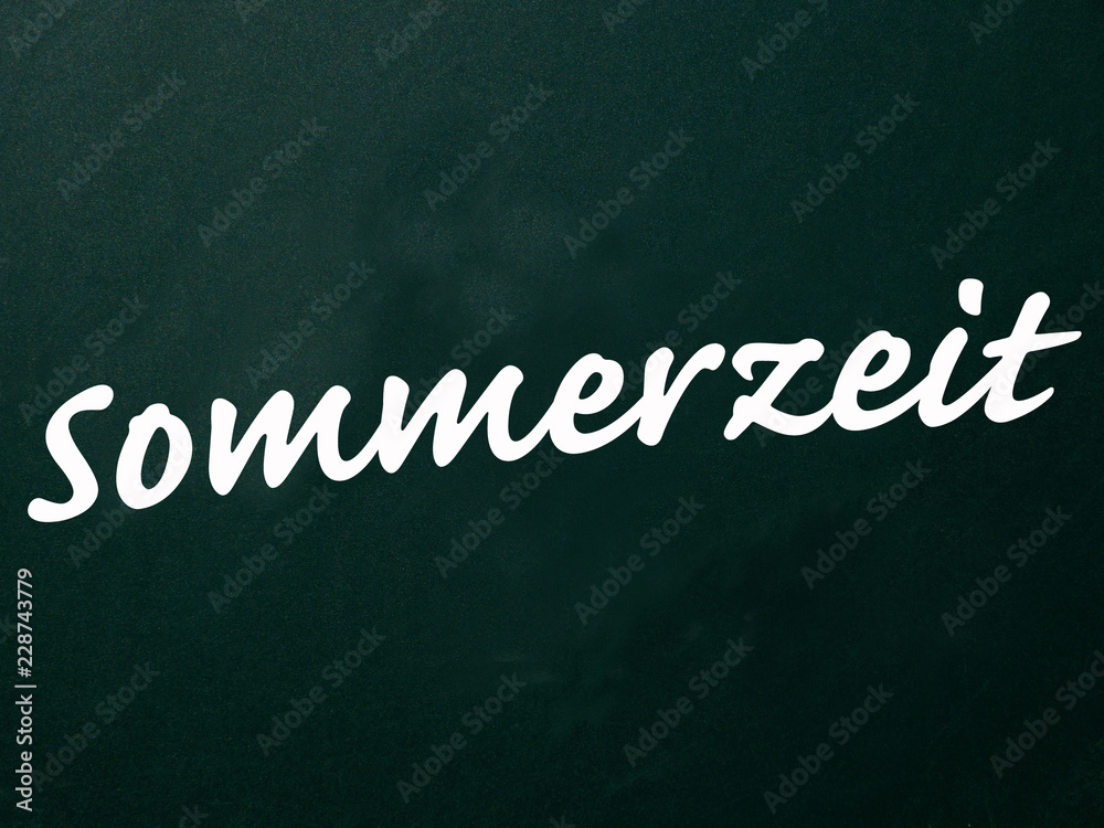 Fototapeta premium Sommerzeit