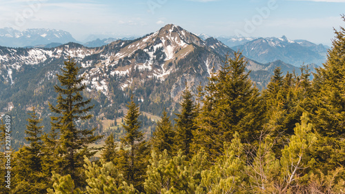 Beautiful alpine view on the Hochfelln - Bergen - Bavaria - Germany