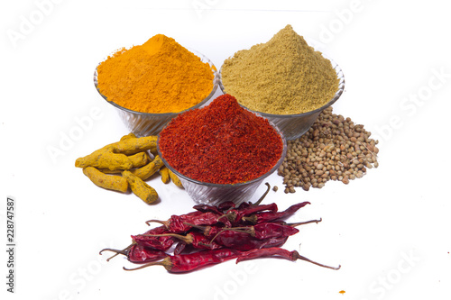 Fototapeta Naklejka Na Ścianę i Meble -  Indian Spices Powder