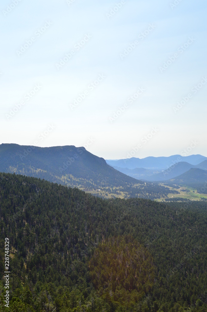 view of mountains