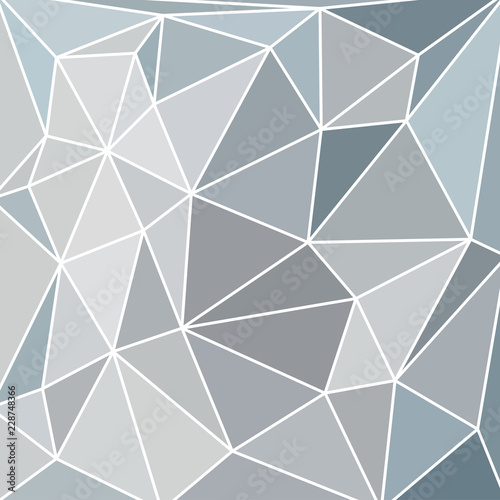 abstract vitrage with triangular gray scale grid